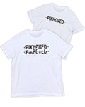 "Pikhoved" Tee Hvid